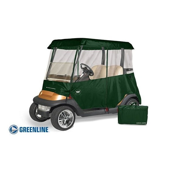 Eevelle Greenline 2 Passenger Drivable Golf Cart Enclosure - Torrey Green GLEG02 - main